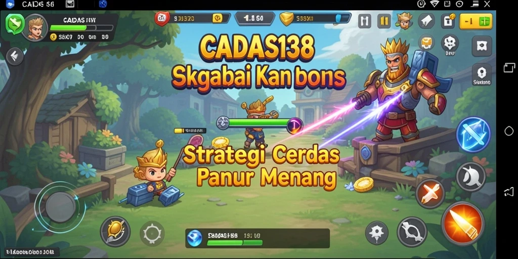 Tampilan screenshot CADAS138 dengan gameplay strategi yang menarik.