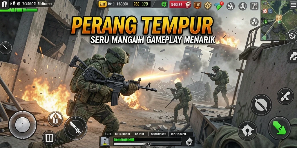 Tampilan gameplay FW66 dengan aksi tembak-menembak yang mendebarkan.