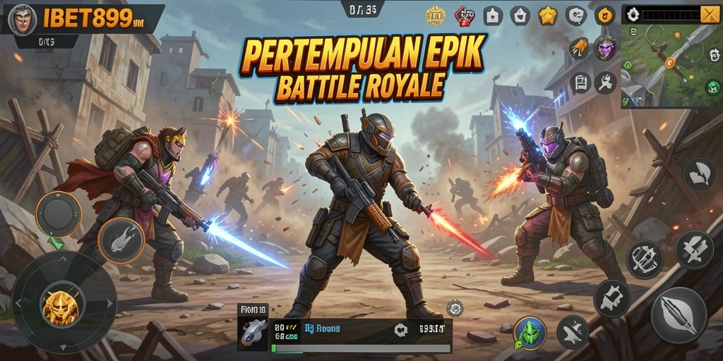 Tampilan menarik dari gameplay IBET899 yang menegangkan.