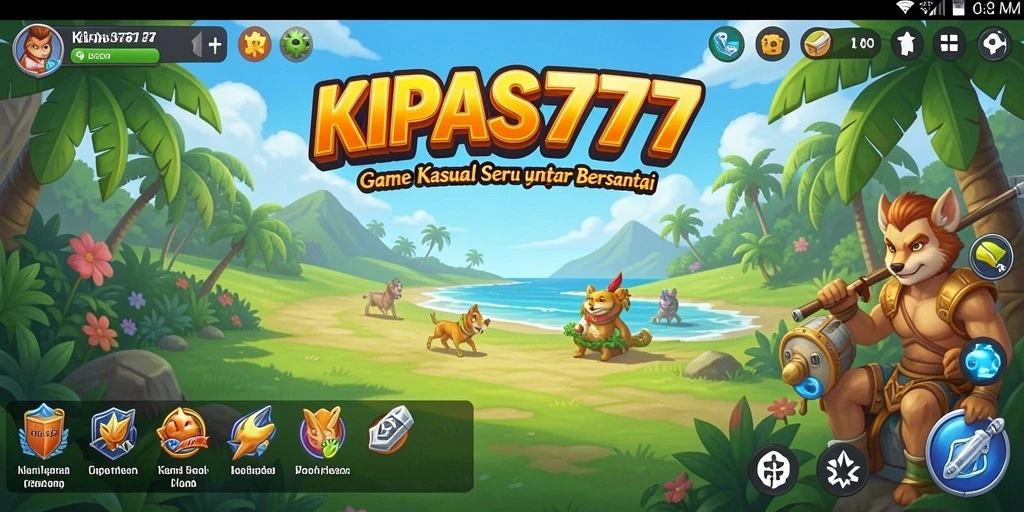 Tampilan menarik dari gameplay KIPAS777 yang seru dan menghibur.