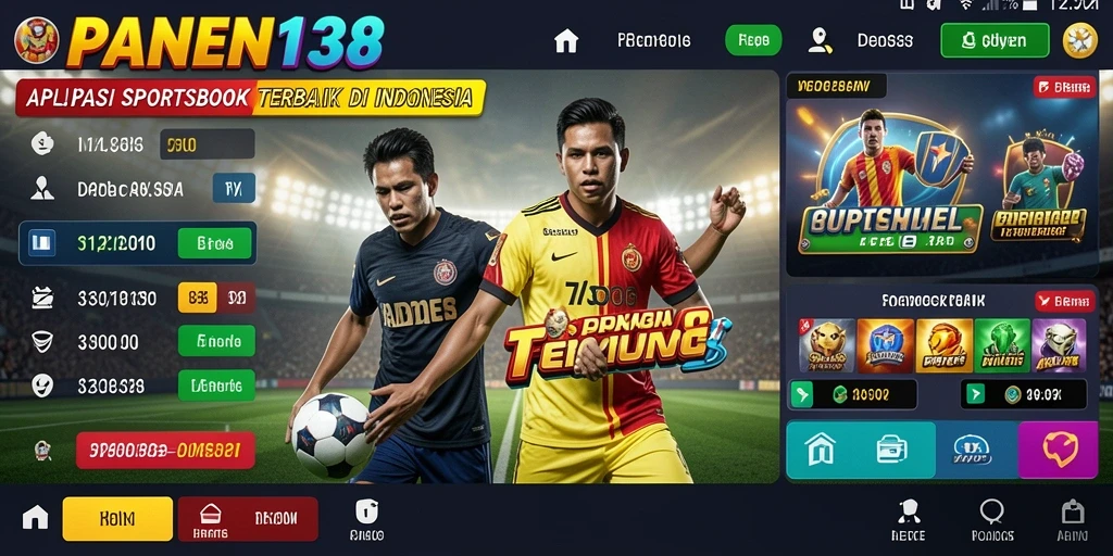 Tampilan menarik gameplay di aplikasi Sportsbook PANEN138.