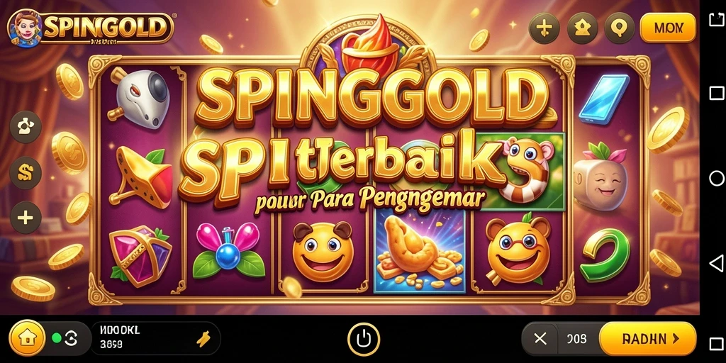 Gameplay SPINGOLD yang menarik dengan tema slot yang beragam.