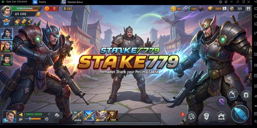 Tampilan strategi dinamis di STAKE779 dengan formasi pertempuran yang menarik.