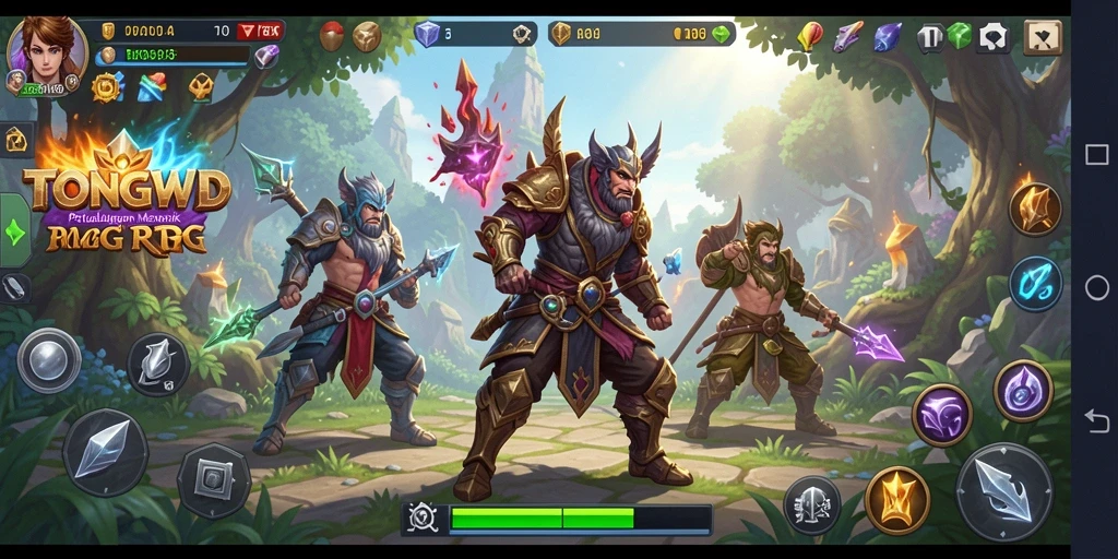 TONGWD menampilkan gameplay RPG yang menarik dan seru.