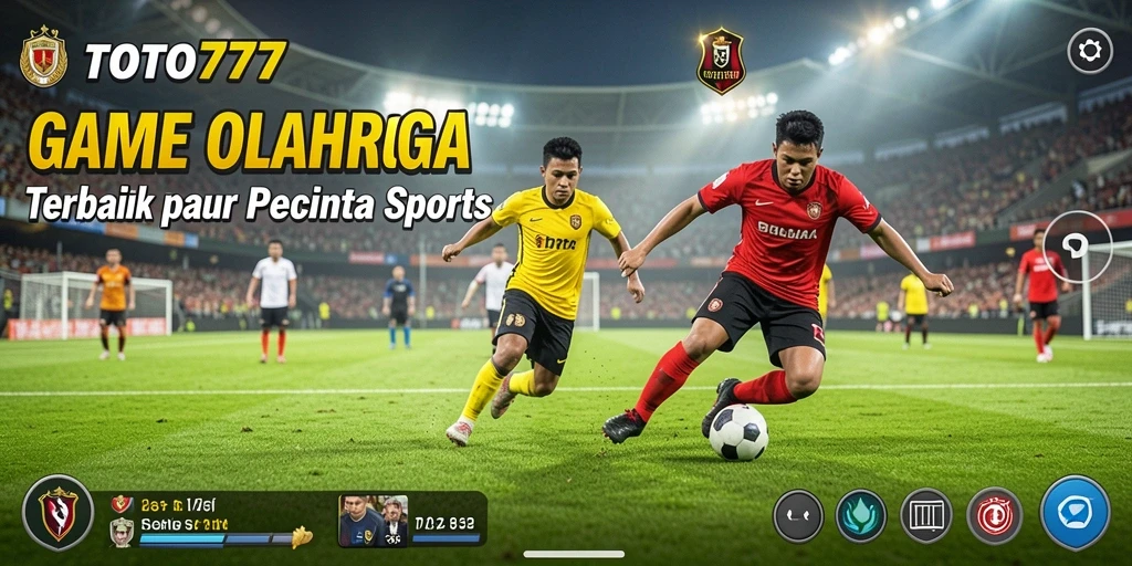 Tangkapan layar dari gameplay <strong>TOTO777</strong> yang menampilkan aksi olahraga yang seru.